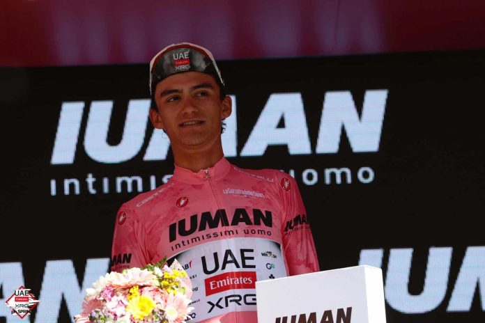 “es-un-sueno-ser-lider-del-giro-de-italia”:-isaac-del-toro